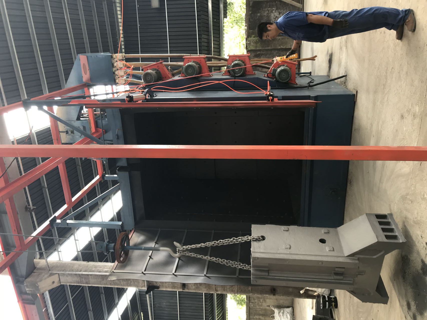 Q3740吊钩抛丸机