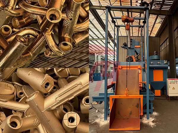 履带式自动上下料抛丸机