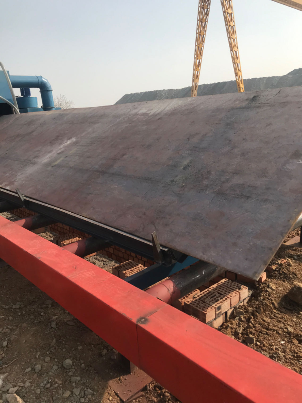 钢板除锈抛丸机